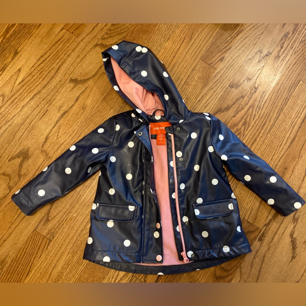 Girls raincoat, size 2T